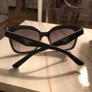 Gray Prada Sunglasses